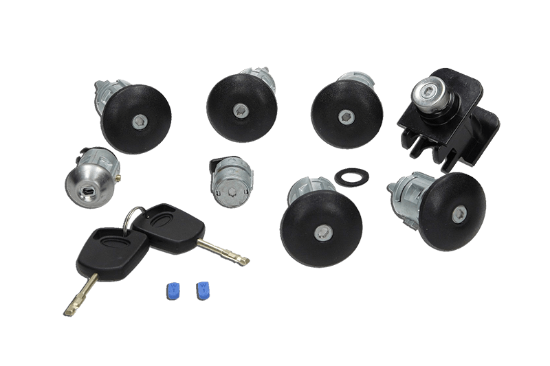 Locking cylinder set Ford Transit Connect